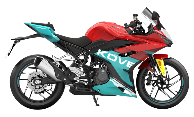 KOVE 350RR vermelho azul WSBK